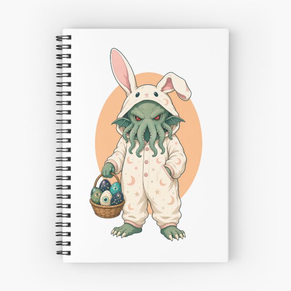 Item preview, Easter Cthulhu in Cozy Bunny Pajamas designed and sold by Fenay Designs.