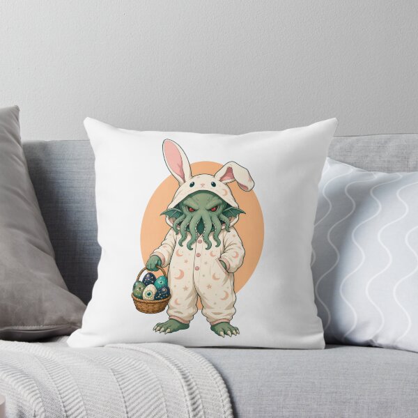 Item preview, Easter Cthulhu in Cozy Bunny Pajamas designed and sold by Fenay Designs.