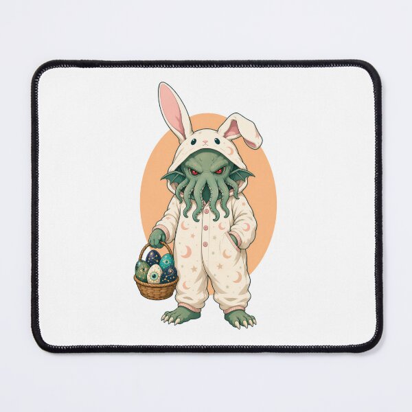 Item preview, Easter Cthulhu in Cozy Bunny Pajamas designed and sold by Fenay Designs.