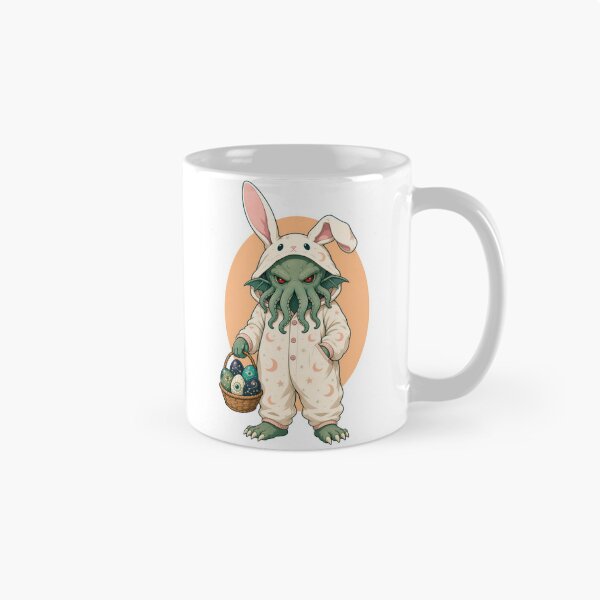 Item preview, Easter Cthulhu in Cozy Bunny Pajamas designed and sold by Fenay Designs.