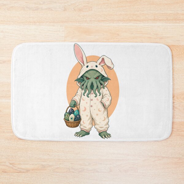 Item preview, Easter Cthulhu in Cozy Bunny Pajamas designed and sold by Fenay Designs.