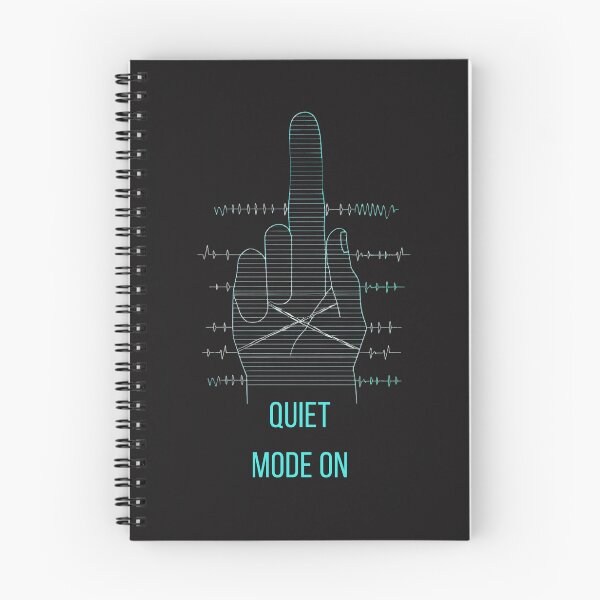 Item preview, Art in Silent Mode, Library Humor designed and sold by STATIC SOUL.