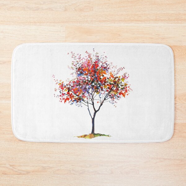 Item preview, Colorful Tree of Life – Vibrant Abstract Floral Nature Art designed and sold by Awarrie.