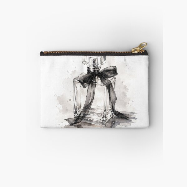Item preview, Black Ribbon Perfume Bottle Art designed and sold by tmoca.