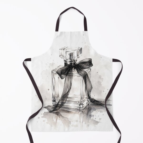 Item preview, Black Ribbon Perfume Bottle Art designed and sold by tmoca.