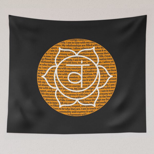 Item preview, Sacral Chakra  - Spiritual Affirmations Series designed and sold by TheThankfulTyne.