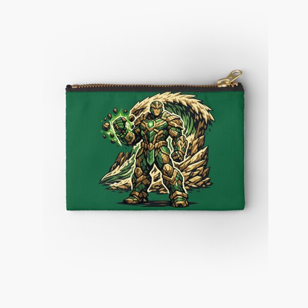 Item preview, Emerald Earth Warrior Green Armor Nature Energy Hero designed and sold by irfanshikh.