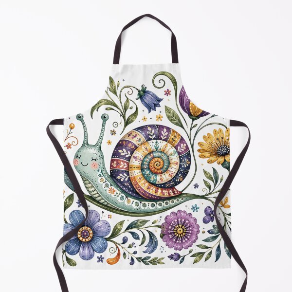 Item preview, Floral Shell Snail designed and sold by PetalGarden.