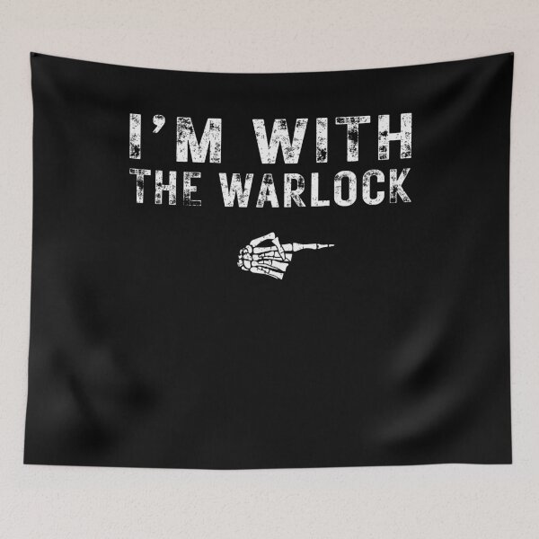 Item preview, I'm With The WARLOCK Matching Couple Halloween designed and sold by mdmahabubur.