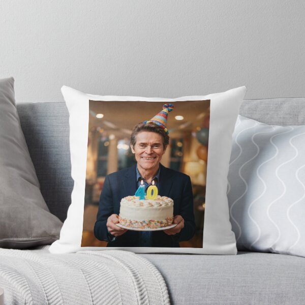 Item preview, Willem dafoe 40th Birthday happy party funny prank meme memes  designed and sold by CheeseBlueprint.