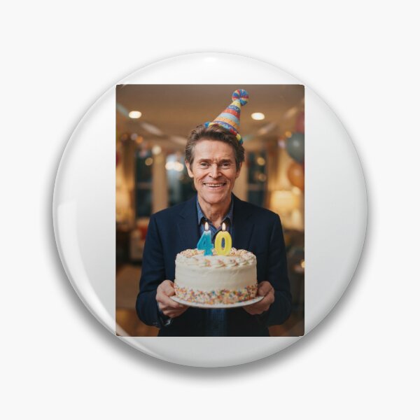 Item preview, Willem dafoe 40th Birthday happy party funny prank meme memes  designed and sold by CheeseBlueprint.