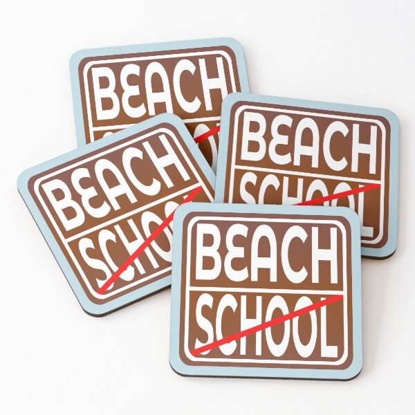 Item preview, School, summer holidays, beach designed and sold by minimalartstory.