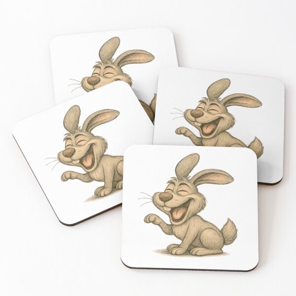 Item preview, Laughing Rabbit – Funny Happy Bunny designed and sold by Yomere.