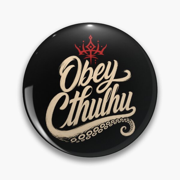 Artikelvorschau, Obey Cthulhu: Bold Eldritch Brush Lettering entworfen und verkauft von Fenay Designs.
