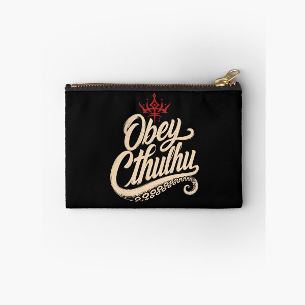 Item preview, Obey Cthulhu: Bold Eldritch Brush Lettering designed and sold by Fenay Designs.