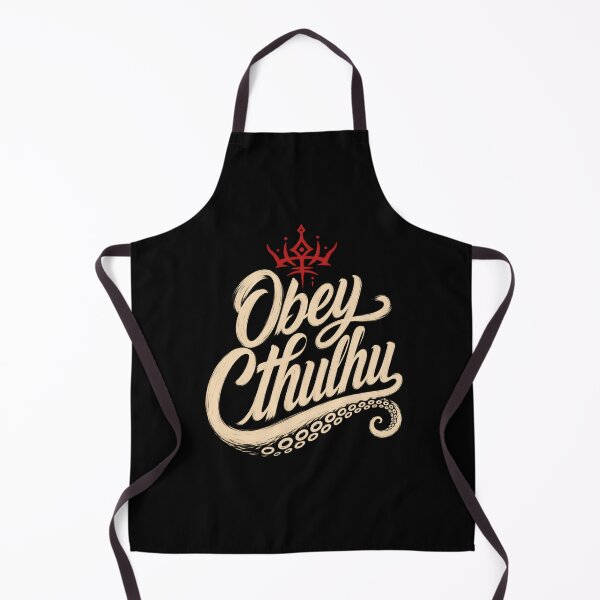 Item preview, Obey Cthulhu: Bold Eldritch Brush Lettering designed and sold by Fenay Designs.