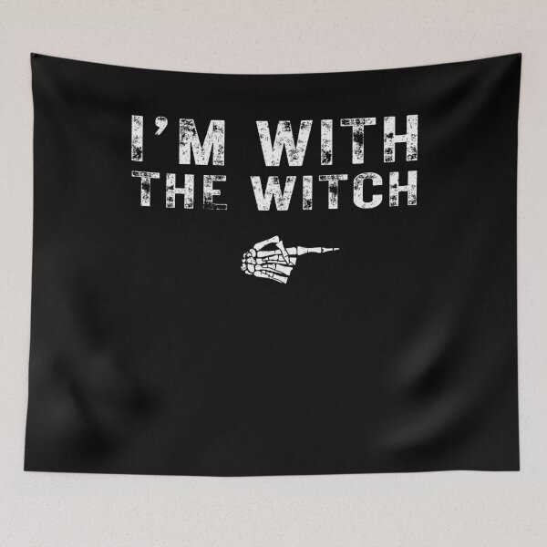 Item preview, I'm With The WITCH Matching Couple Halloween designed and sold by mdmahabubur.