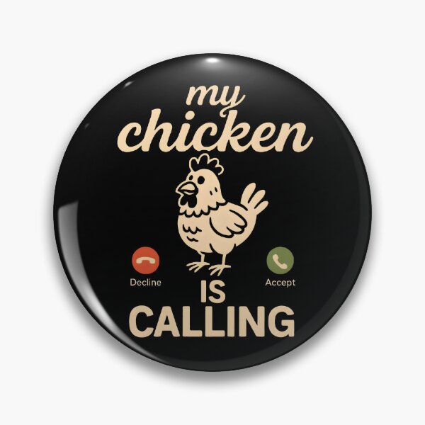 Item preview, My Chicken Is Calling Funny Hen Backyard Farmer Phone Screen designed and sold by Photo-Sphere101.