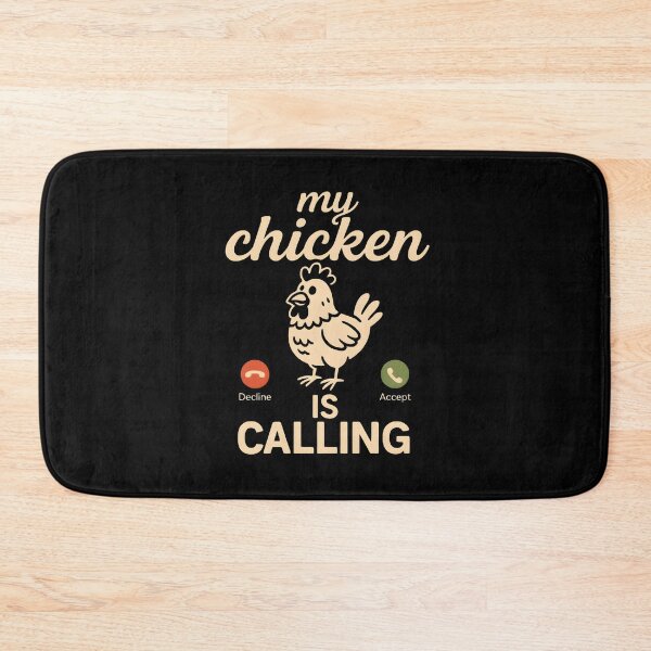 Item preview, My Chicken Is Calling Funny Hen Backyard Farmer Phone Screen designed and sold by Photo-Sphere101.