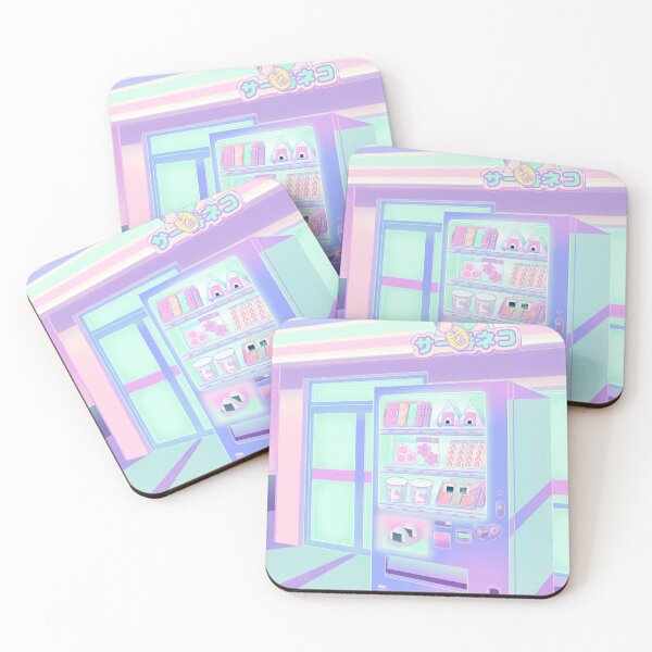 Item preview, Food distrubor with konbini back ground designed and sold by NinkleArt.