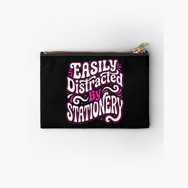 Item preview, Stationery Lover Easily Distracted Graphic AUG-318 designed and sold by noberic.