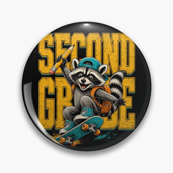Item preview, Funny Second Grade Boy Feral Raccoon Back to School designed and sold by borutawear.