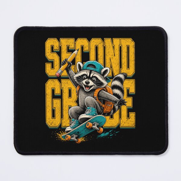 Item preview, Funny Second Grade Boy Feral Raccoon Back to School designed and sold by borutawear.