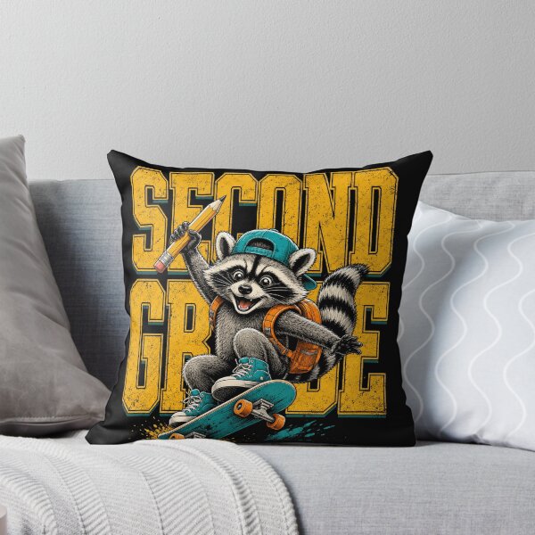 Item preview, Funny Second Grade Boy Feral Raccoon Back to School designed and sold by borutawear.