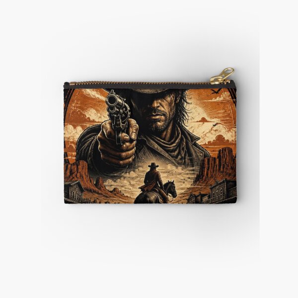 Item preview, The Outlaw's Judgment - Wild West Cowboy Art designed and sold by AgnesB77.