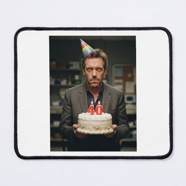 Item preview, Doctor house 40th Birthday happy party funny prank meme memes  designed and sold by CheeseBlueprint.