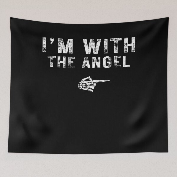 Item preview, I'm With The ANGEL Matching Couple Halloween designed and sold by mdmahabubur.
