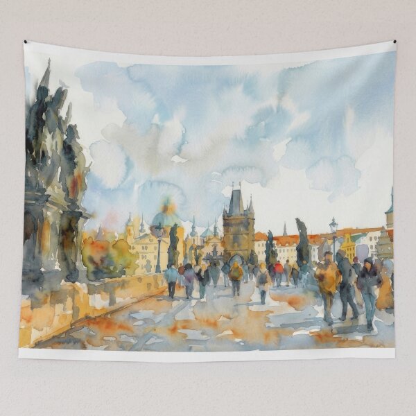 Item preview, Prague Charles Bridge designed and sold by caracatita75.