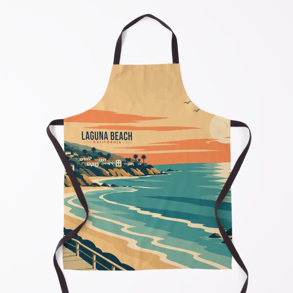 Item preview, The Laguna Beach Travel Poster designed and sold by rogue-design.