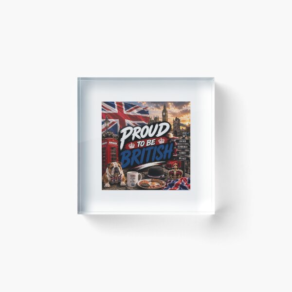 Item preview, Proud To Be British | Great Britain Pride & Heritage designed and sold by GlitchThreads.