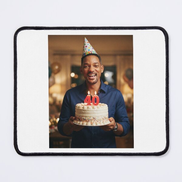 Item preview, Will smith 40th Birthday happy party funny prank meme memes  designed and sold by CheeseBlueprint.