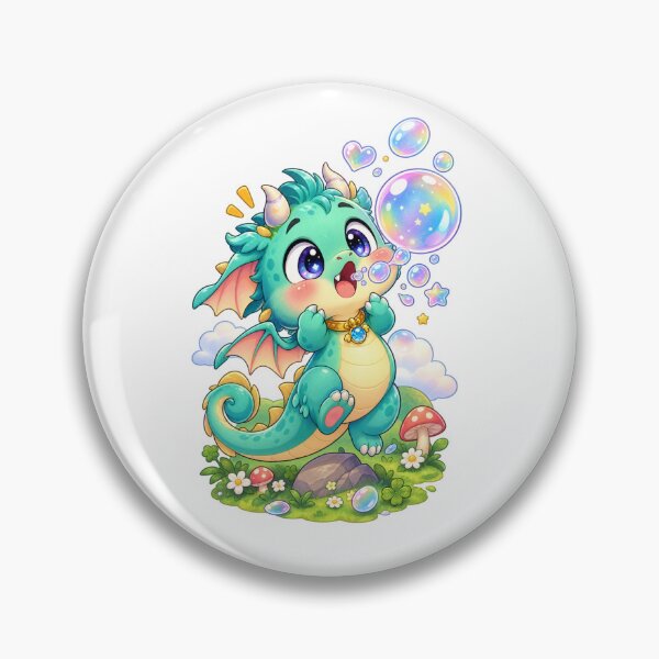 Item preview, Bloop — The Bubble-Breathing Dragon | NS Universe designed and sold by NSUniverse.