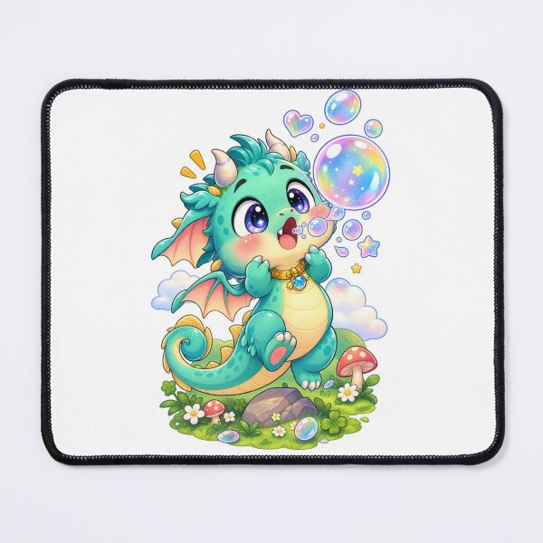 Item preview, Bloop — The Bubble-Breathing Dragon | NS Universe designed and sold by NSUniverse.