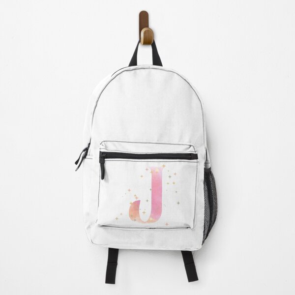 Item preview, Letter J Monogram pink watercolor designed and sold by iRenza.