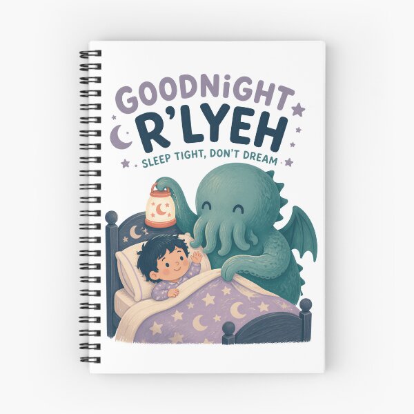 Item preview, Goodnight R'lyeh: Sleep Tight, Don't Dream designed and sold by Fenay Designs.