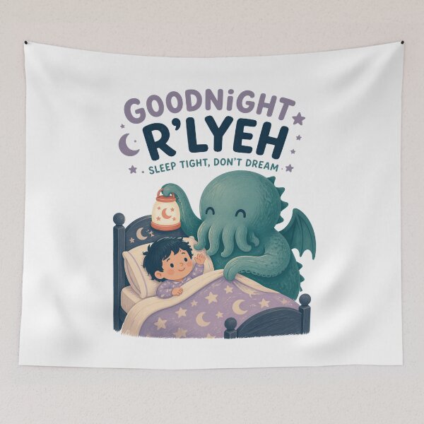 Item preview, Goodnight R'lyeh: Sleep Tight, Don't Dream designed and sold by Fenay Designs.