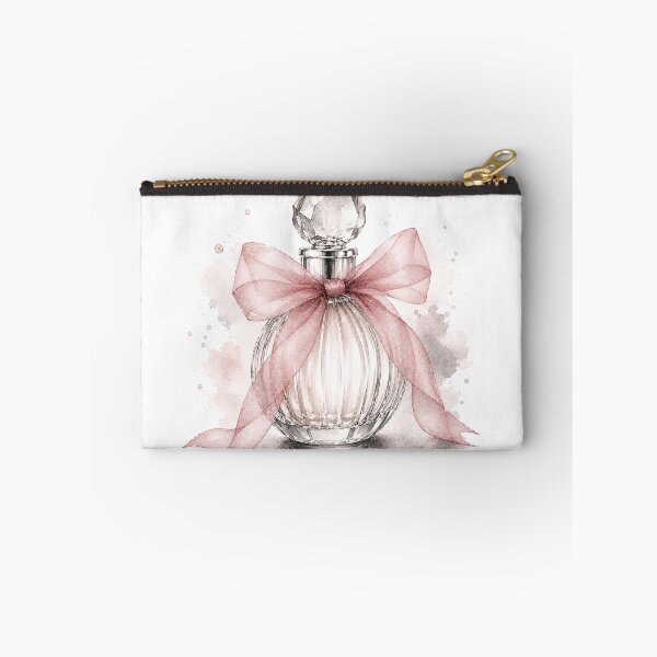 Item preview, Pink Ribbon Perfume Bottle Art designed and sold by tmoca.