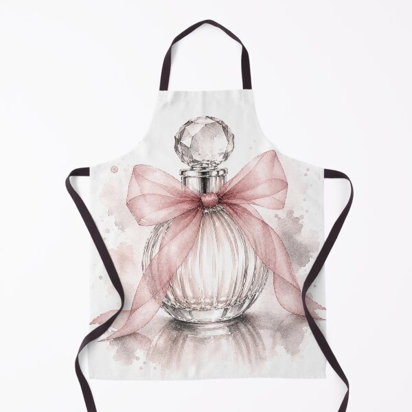 Item preview, Pink Ribbon Perfume Bottle Art designed and sold by tmoca.