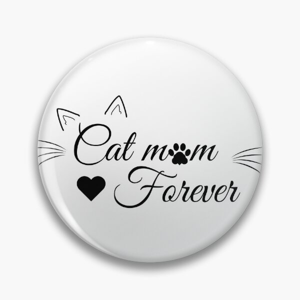 Item preview, Cat Mom Forever \\ White designed and sold by Laysa Kaline.