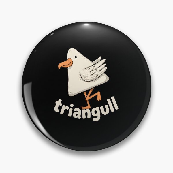 Item preview, Triangull Funny Triangle Seagull Geometric Bird Pun designed and sold by thefirstbroo.