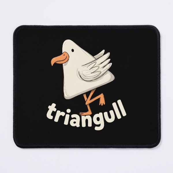 Item preview, Triangull Funny Triangle Seagull Geometric Bird Pun designed and sold by thefirstbroo.