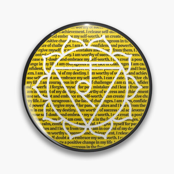 Item preview, Solar Plexus Chakra  - Spiritual Affirmations Series designed and sold by TheThankfulTyne.