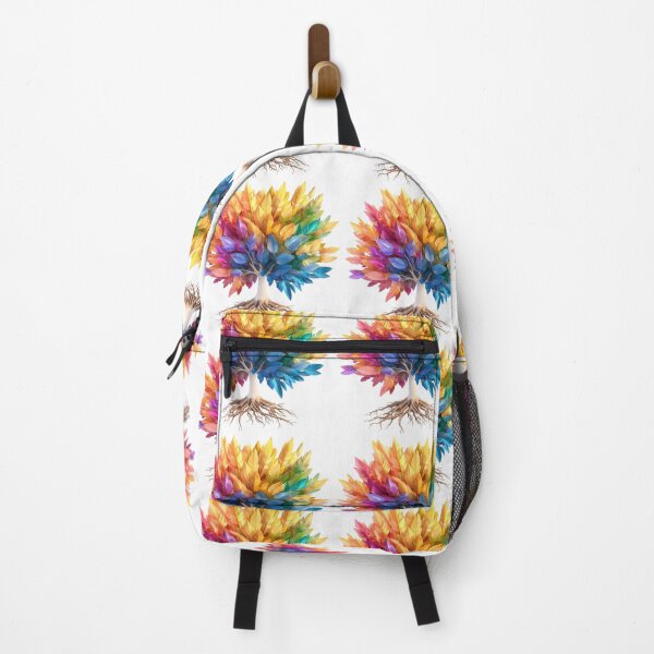 Item preview, Rainbow Tree of Life – Vibrant Multicolor Leaves and Roots designed and sold by Awarrie.