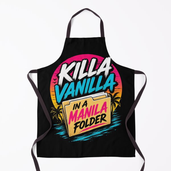 Item preview, Killa Vanilla in a Manila Folder Funny Retro 80s T-Shirt designed and sold by EverclearDesign.