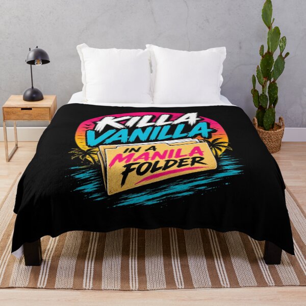 Item preview, Killa Vanilla in a Manila Folder Funny Retro 80s T-Shirt designed and sold by EverclearDesign.