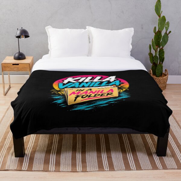 Item preview, Killa Vanilla in a Manila Folder Funny Retro 80s T-Shirt designed and sold by EverclearDesign.